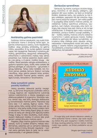 Vaikas varto knygą ir rodo paveikslėlius