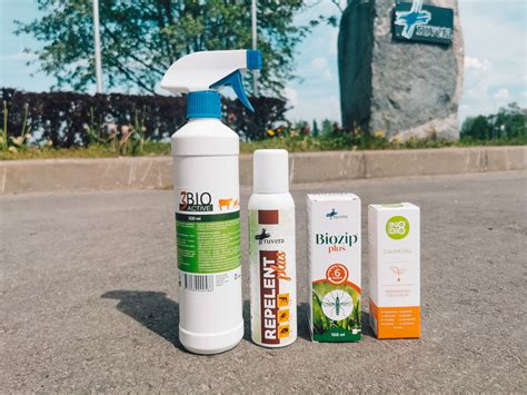 Įvairios priemonės nuo vabzdžių