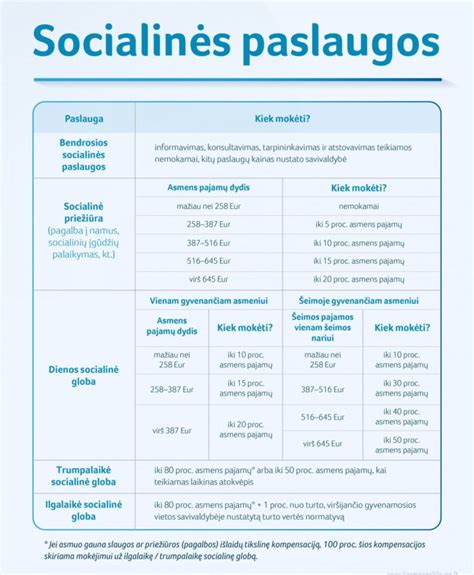 Infografika: Pajamų ir turto įtaka mokėjimui už globą