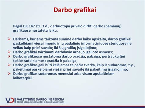 Lankstaus darbo grafiko schema