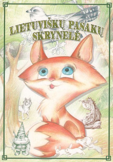 iliustracija su miško gyvūnais iš lietuviškų pasakų
