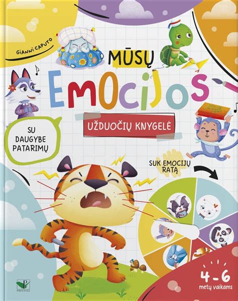 knyga apie emocijas vaikams