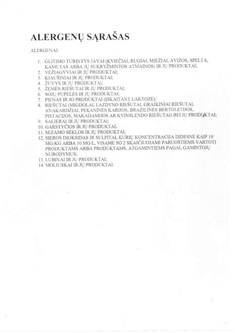 Alergenų struktūra