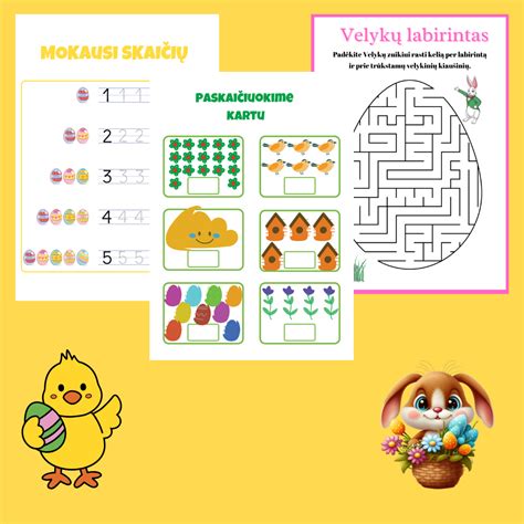 Atsispausdinamos užduotys vaikams