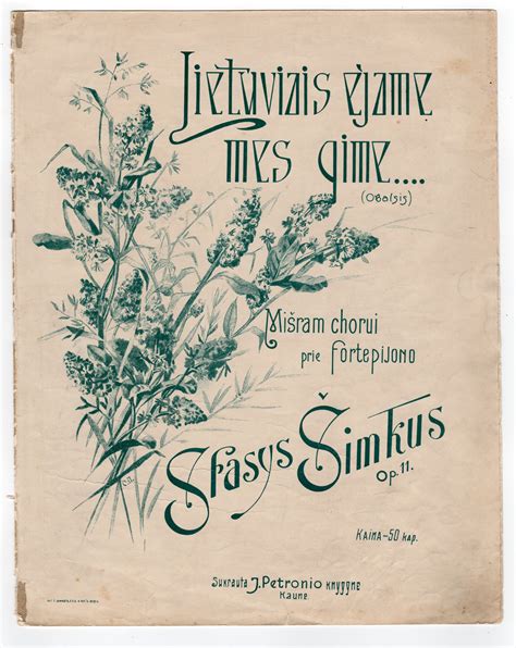 Natos Stasio Šimkaus dainos 