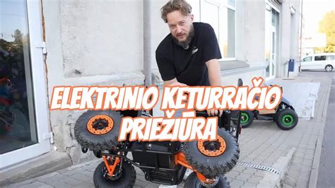 techninė elektrinio keturračio schema
