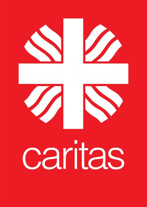 Caritas logotipas ir savanoriai
