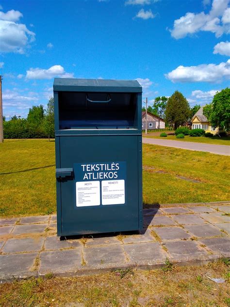 Tekstilės surinkimo konteineris