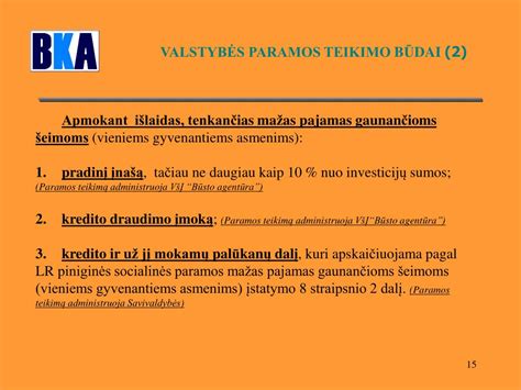 finansinės paramos schema šeimoms