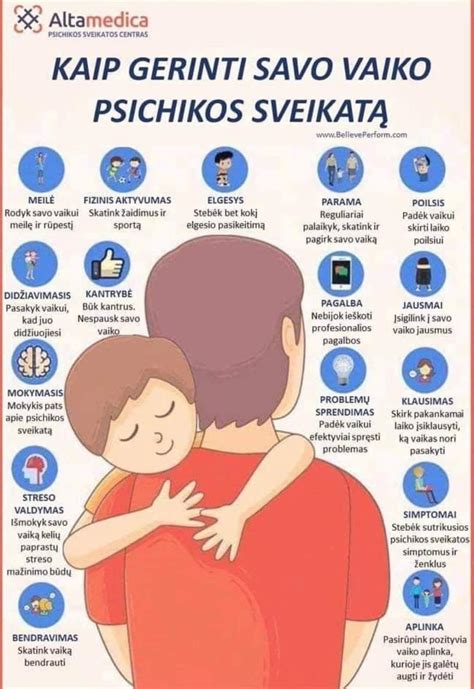 Vaikų emocinė gerovė ir psichinė sveikata