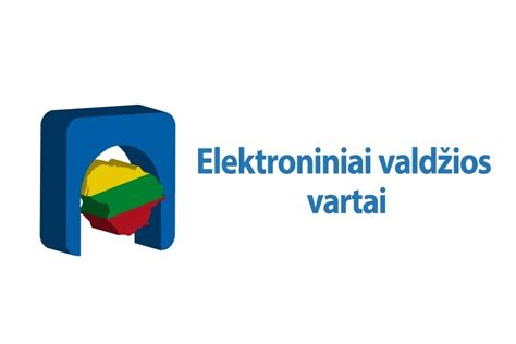 elektroninės valdžios schema
