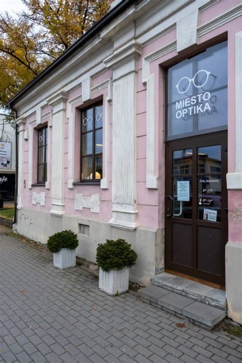 Miesto akių klinikos fasadas