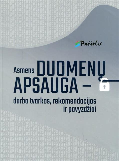 Asmens duomenų pavyzdžiai