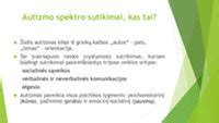 Žaidimai ir užsiėmimai vaikams su autizmo spektro sutrikimu