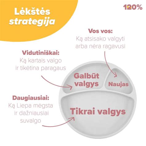 vaiko lėkštės ir suaugusiojo porcijos palyginimas