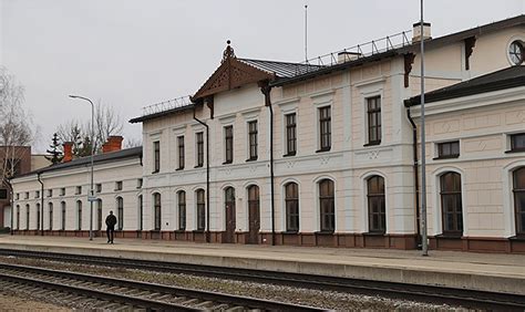 istorinė Mažeikių geležinkelio stoties nuotrauka