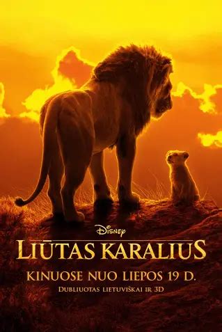 Realistiška animacija iš 2019 metų filmo „Liūtas karalius“