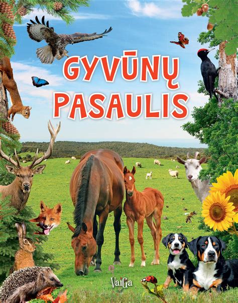 Interaktyvi knyga apie gyvūnus