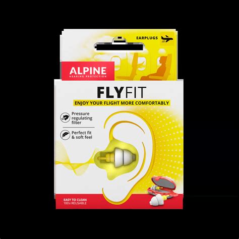vaikas su Alpine FlyFit ausų kištukais