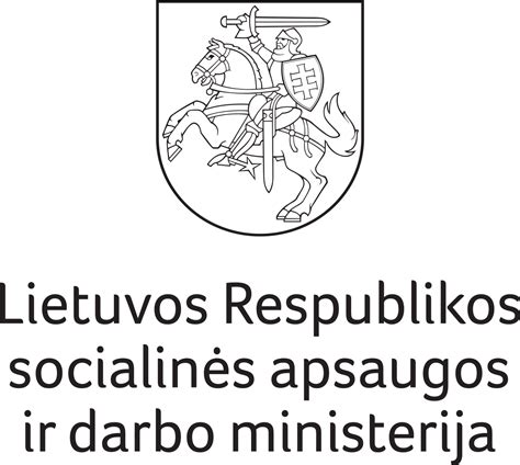 Lietuvos socialinės apsaugos ir darbo ministerijos logotipas