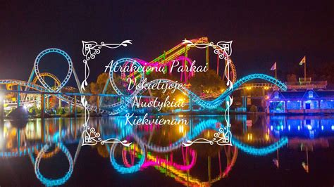 Lietuvos atrakcionų parkai šeimoms