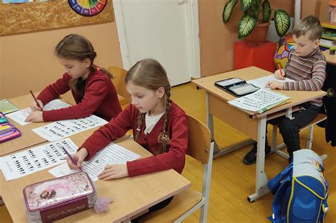Dailės pamoka klasėje