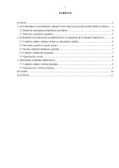 Scheminė automobilio durelių vaikų saugos užrakto schema
