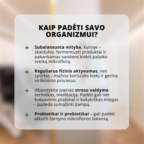 Schematinis žarnyno mikrofloros pavaizdavimas