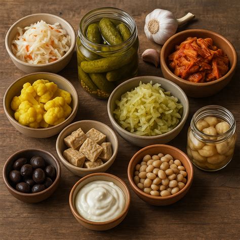 Fermentuoti maisto produktai, turintys probiotikų