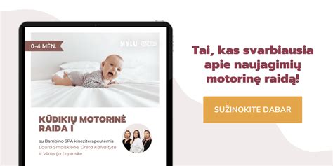 kūdikio raida pirmąjį mėnesį