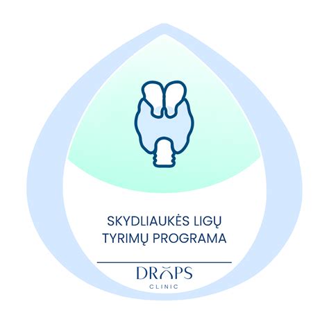 Infografika su skydliaukės tyrimų rekomendacijomis