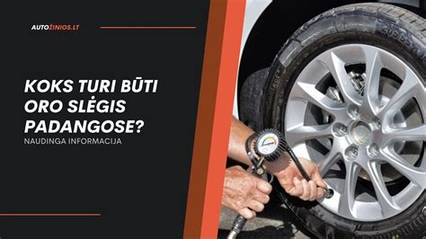 Tinkamas padangų slėgis vežimėlyje