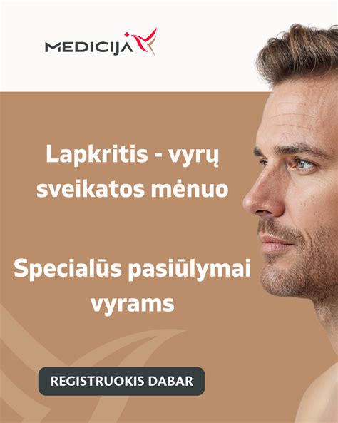 Vyrų sveikatos profilaktika