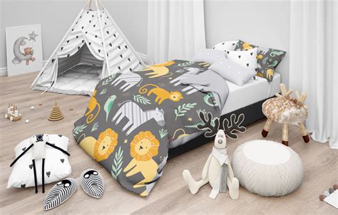 Vaikiškos patalynės komplektų pavyzdžiai