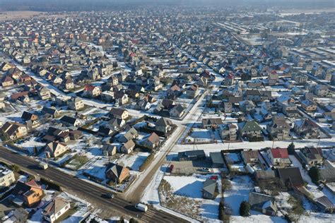 Obelių miesto vaizdas ir infrastruktūra