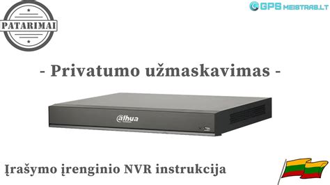 Privatumo nustatymų piktogramos