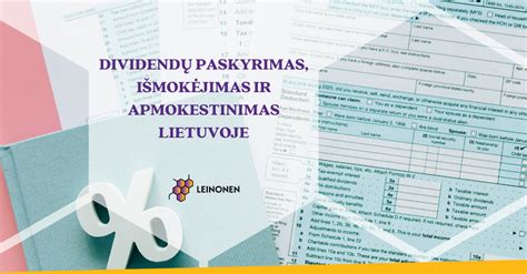 Mokesčių deklaravimo procesas ir lengvatos