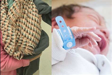 Kūdikis su kojytėmis prie pilvo