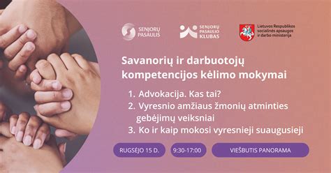 Savanorių veikla senjorų bendruomenėse