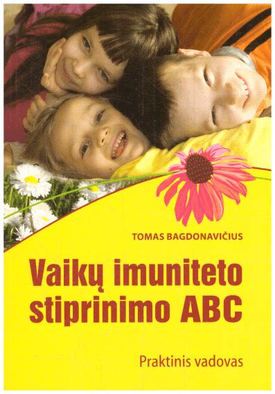 Vaikų imuniteto stiprinimo patarimų infografika