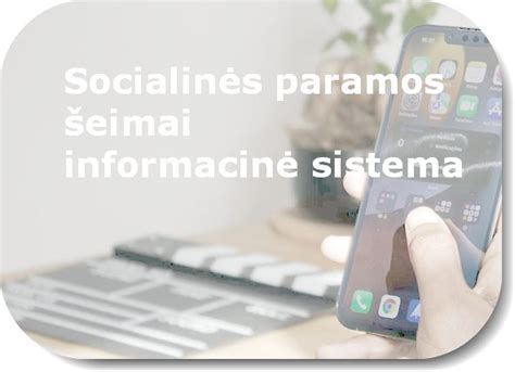 Socialinės paramos šeimai informacinės sistemos (SPIS) prisijungimo langas
