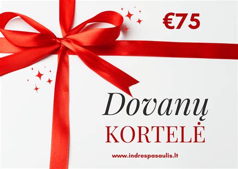 Procesas kaip užsakyti dovanų čekį