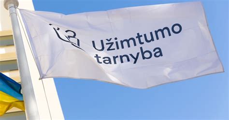 Užimtumo tarnybos simbolika ir darbo paieška