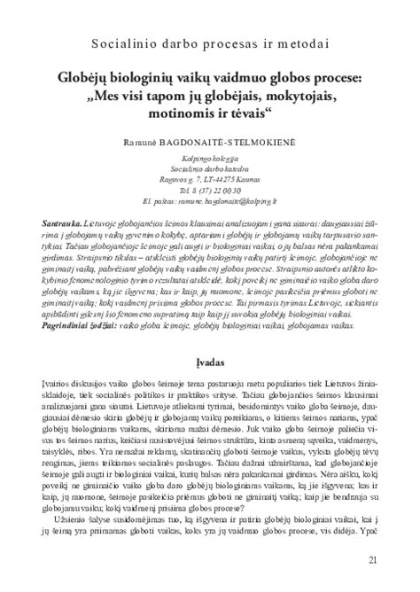 Klausimų ir atsakymų schema globos procese