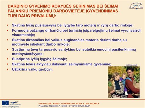 Lankstus darbas ir šeimos suderinamumas