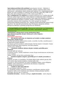 Schematinis žmogaus imuninės sistemos paveikslėlis
