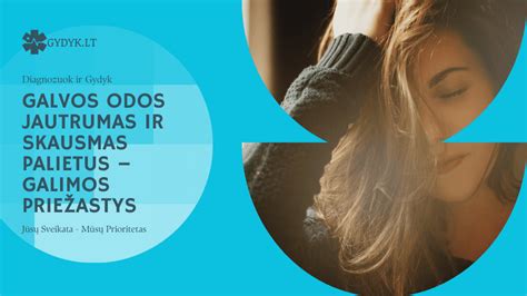 Simbolinis vaizdas galvos odos