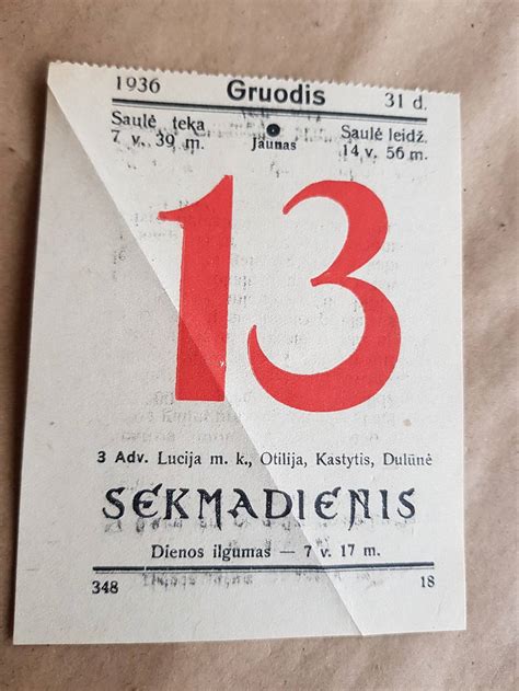 Kalendoriaus lapelis su rugpjūčio 30 d.