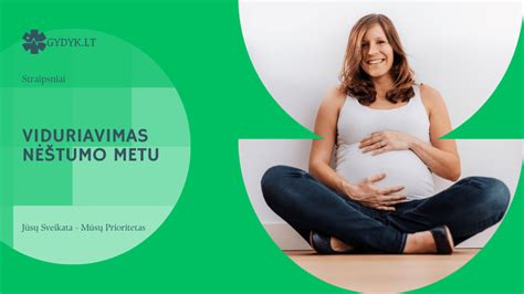 simptomai prieš gimdymą