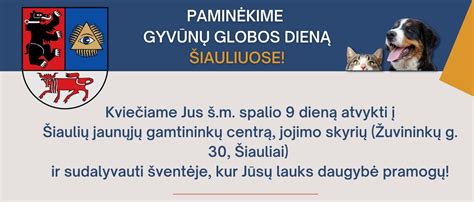 Gyvūnų globos organizacijos Lietuvoje